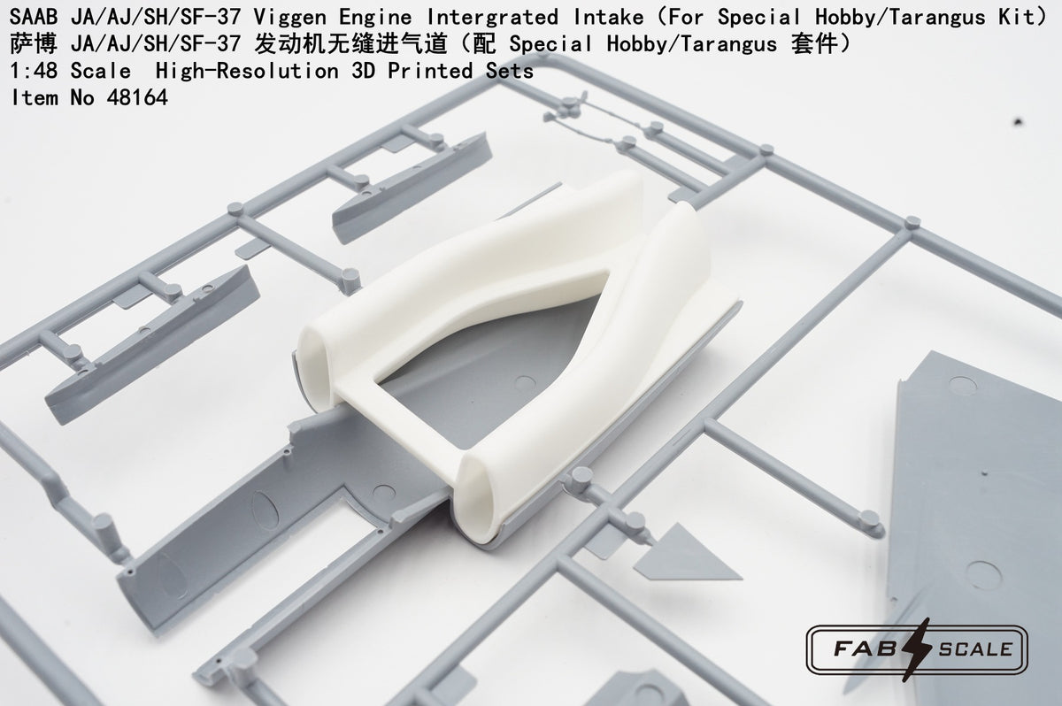 FabScale Studio FA48164 1:48 SAAB JA-37/AJ-37/SH-37/SF-37 Viggen Engine Integrated Intake