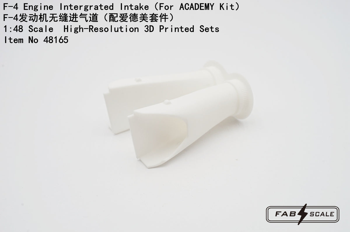 FabScale Studio FA48165 1:48 McDonnell F-4 Engine Integrated Intake