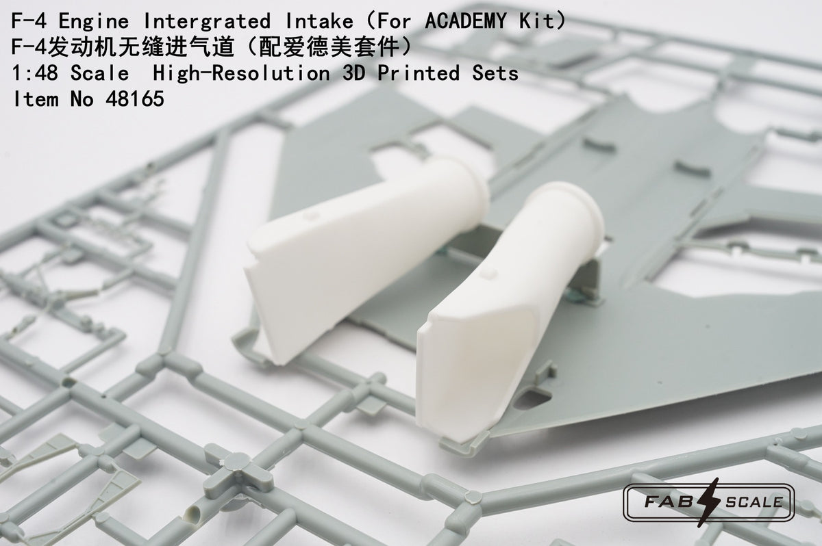 FabScale Studio FA48165 1:48 McDonnell F-4 Engine Integrated Intake