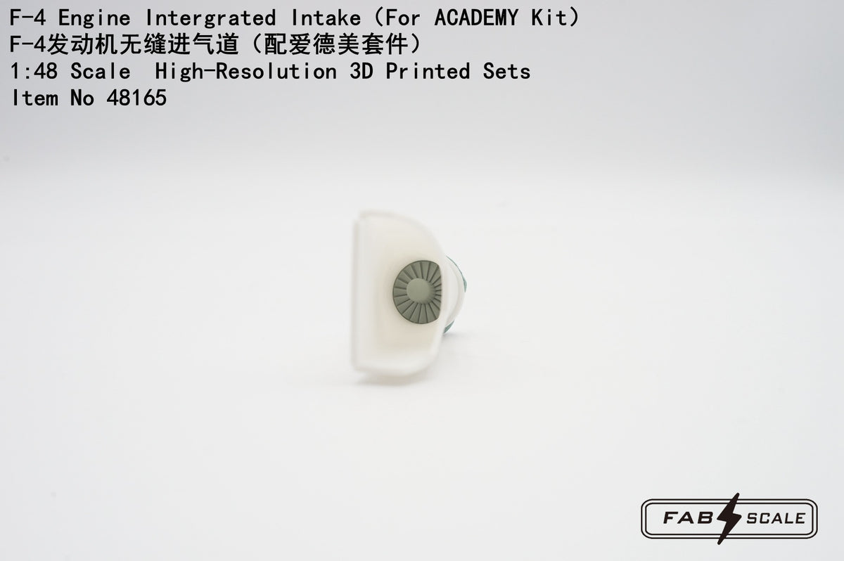 FabScale Studio FA48165 1:48 McDonnell F-4 Engine Integrated Intake