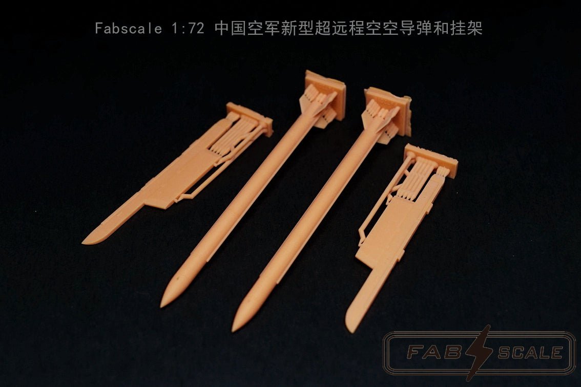 FabScale Studio FA72018 1:72 PLAAF Long Range Air to Air Missile and Pylon 2pcs