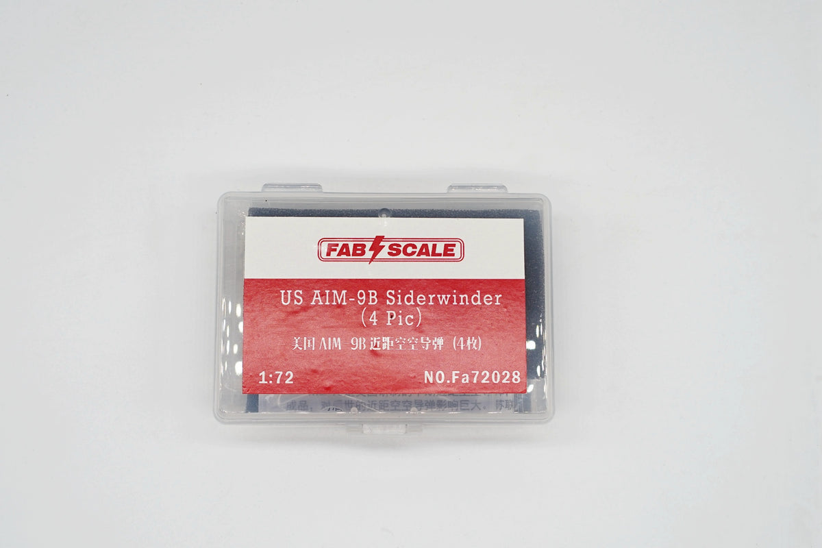 FabScale Studio FA72028 1:72 US AIM-9B Sidewinder 4pcs