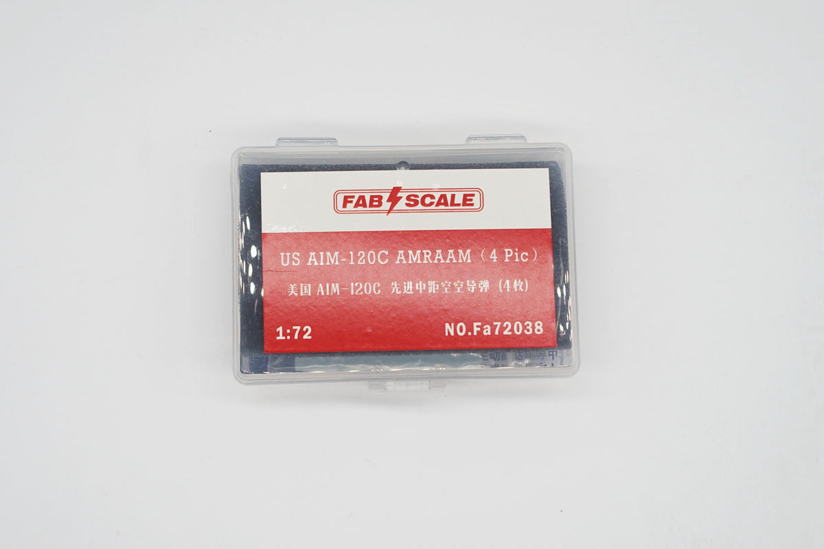 FabScale Studio FA72038 1:72 US AIM-120C AMRAAM  (4 pieces)
