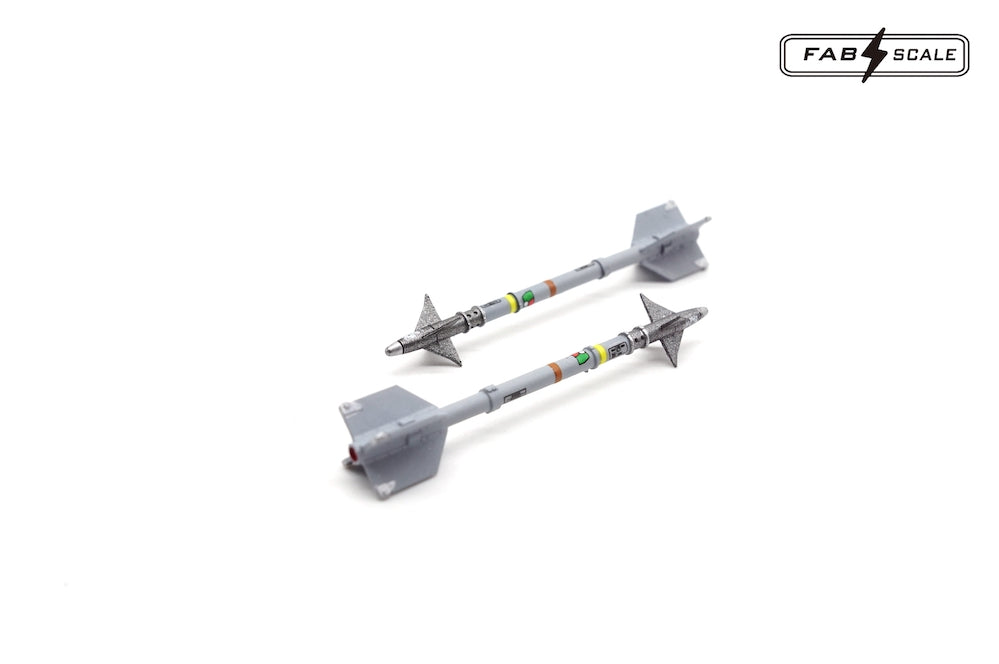 FabScale Studio FA72040 1:72 US AIM-9M/L Siderwinder 4pcs