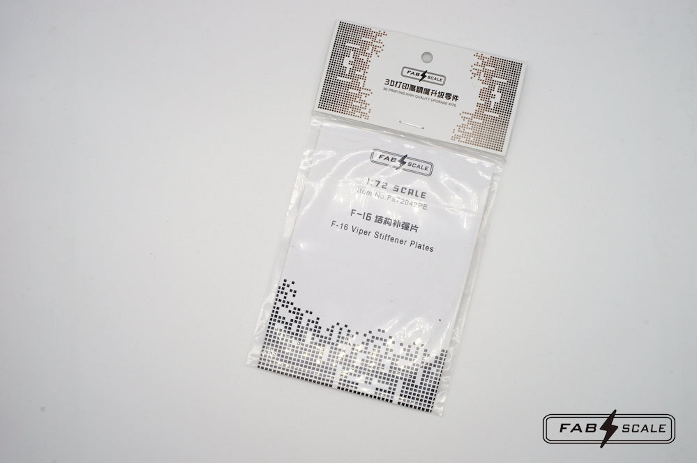 FabScale Studio FA72042PE 1:72 Lockheed-Martin F-16CJ Stiffener Plates
