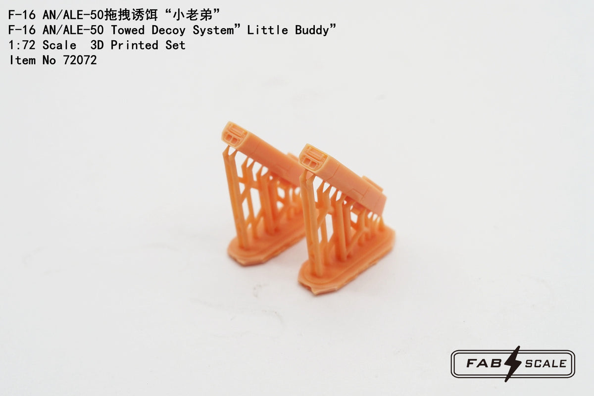 FabScale Studio FA72072 1:72 F-16 AN/ALE-50 Towed Decoy System 4pcs