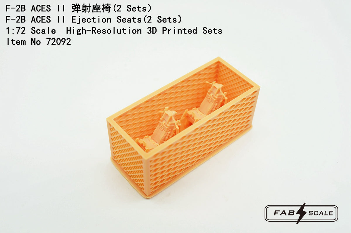 FabScale Studio FA72092 1:72 F-2B ACES II Ejection Seat (2 sets)