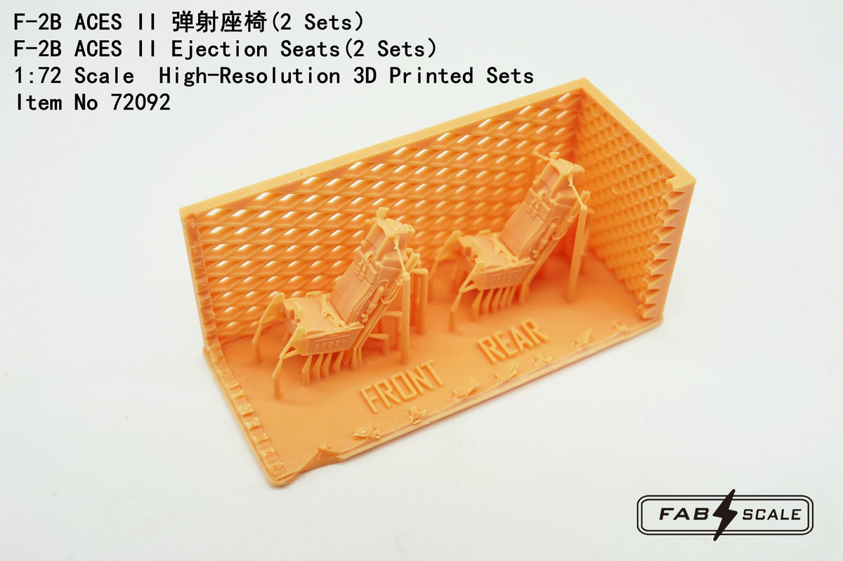 FabScale Studio FA72092 1:72 F-2B ACES II Ejection Seat (2 sets)