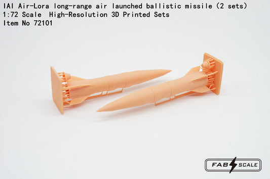FabScale Studio 72101 1:72 IAI Air-Lora long-range air launched ballistic missile 2 sets)
