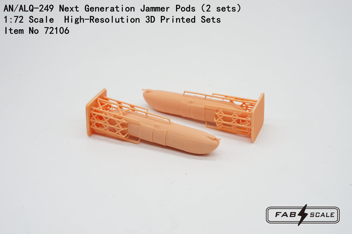 FabScale Studio FA72106 1:72 AN/ALQ-249 Next Generation Jammer Pods 2 sets