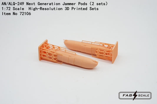 FabScale Studio FA72106 1:72 AN/ALQ-249 Next Generation Jammer Pods 2 sets