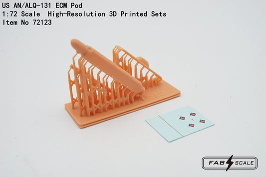FabScale Studio FA72123 1:72 US AN/ALQ-131 ECM Pod