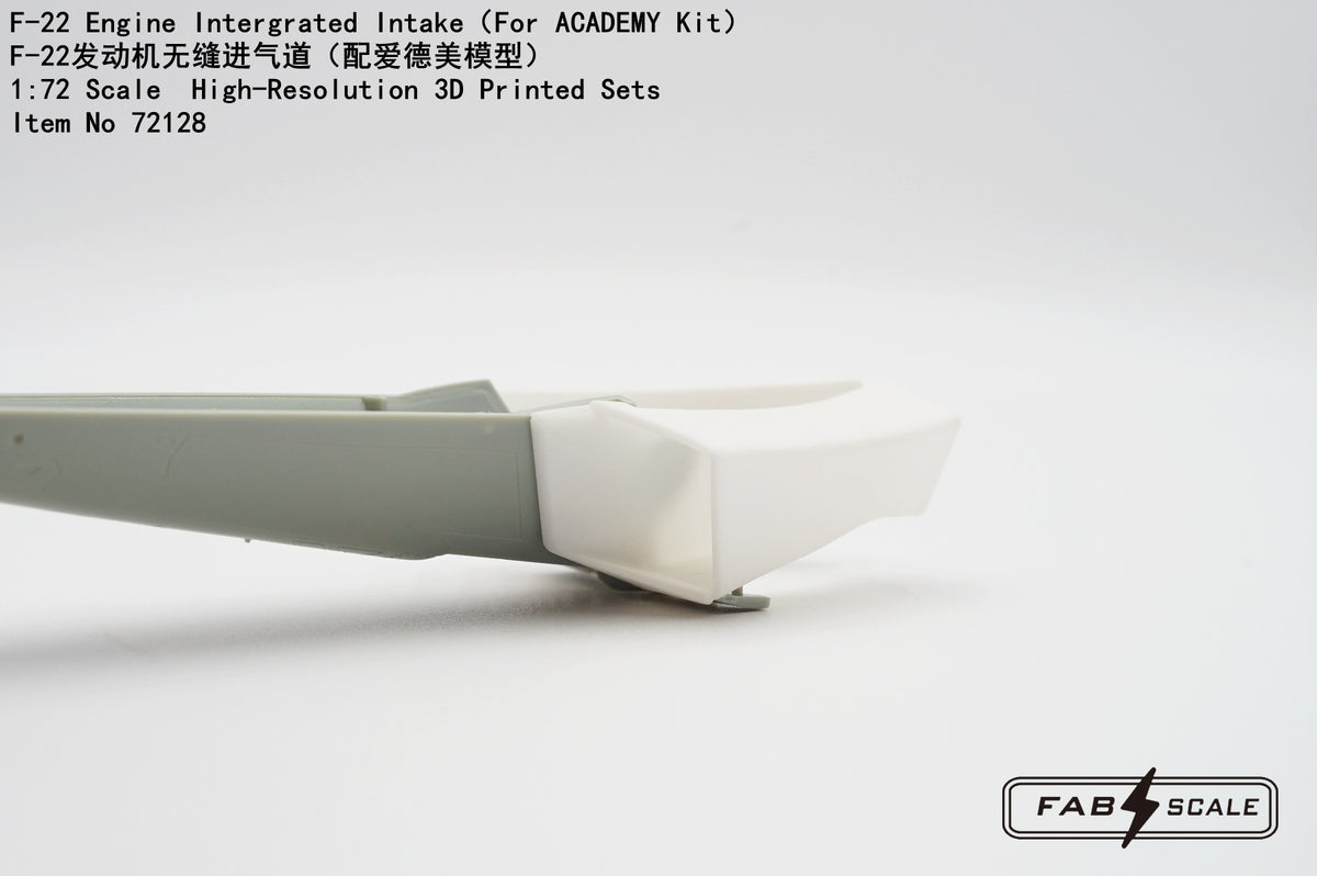 FabScale Studio FA72128 1:72 Lockheed-Martin F-22 Engine Integrated Intake
