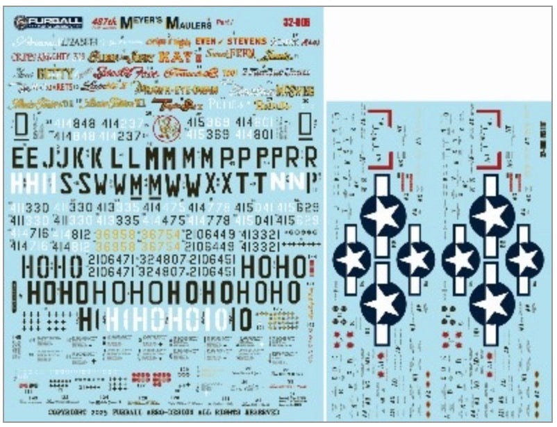 Furball Aero-Design 32006 1:32 North-American P-51B/P-51D Meyer's Maulers Part I