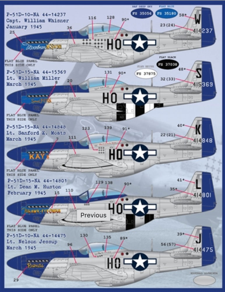 Furball Aero-Design 32006 1:32 North-American P-51B/P-51D Meyer's Maulers Part I