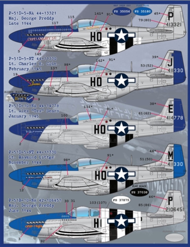 Furball Aero-Design 32006 1:32 North-American P-51B/P-51D Meyer's Maulers Part I