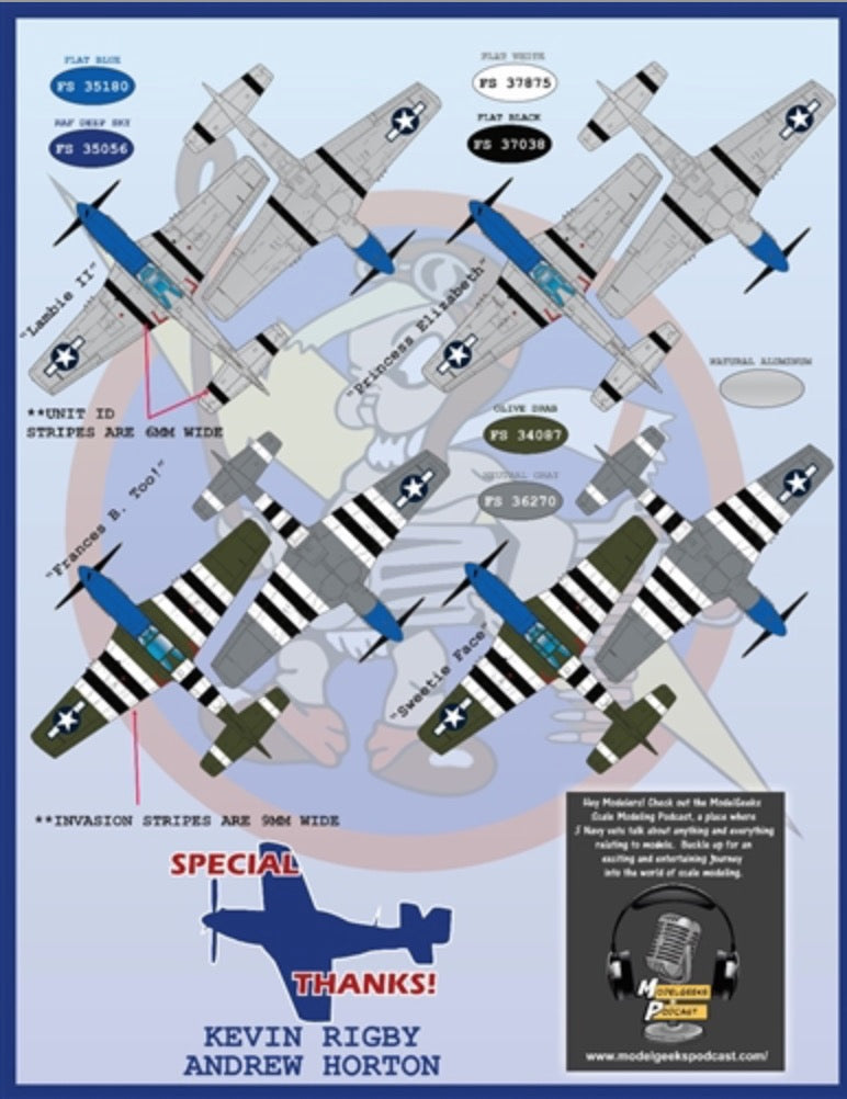 Furball Aero-Design 32006 1:32 North-American P-51B/P-51D Meyer's Maulers Part I