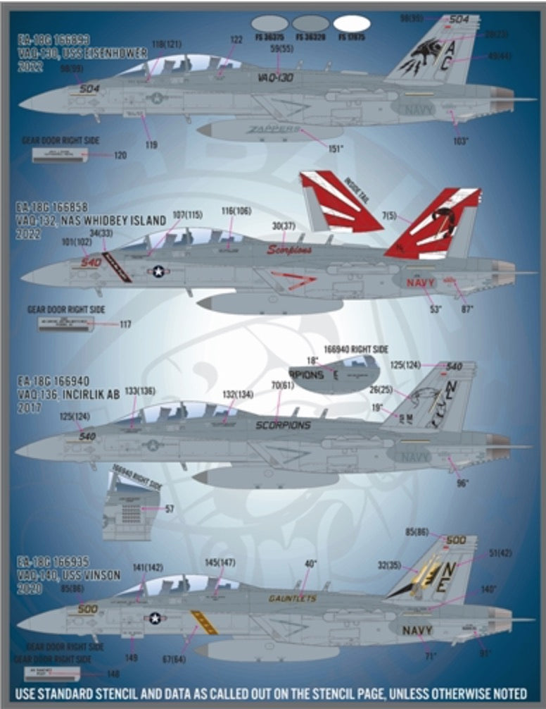 Furball Aero-Design 48-087 1:48 'Growler Anthology Part IV'