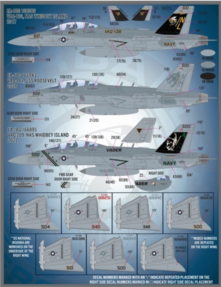 Furball Aero-Design 48-087 1:48 'Growler Anthology Part IV'