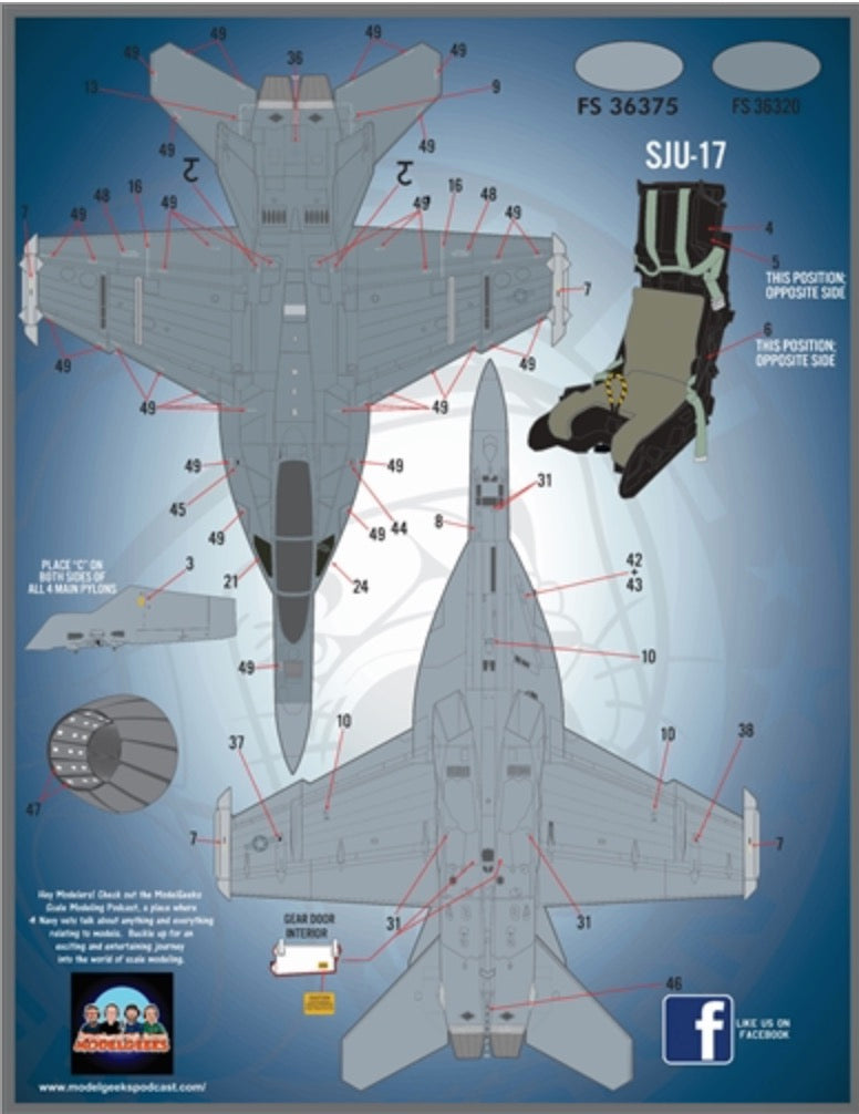 Furball Aero-Design 48-087 1:48 'Growler Anthology Part IV'