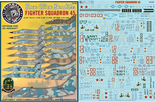 Furball Aero-Design 48099 1:48 â€œBoca Chica Banditsâ€