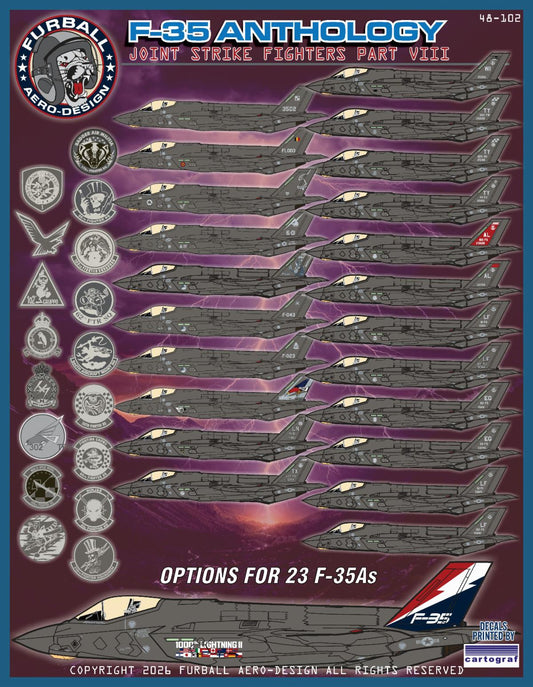 Furball Aero-Design 48-102 1:48 Lockheed-Martin F-35A Anthology Part VIII