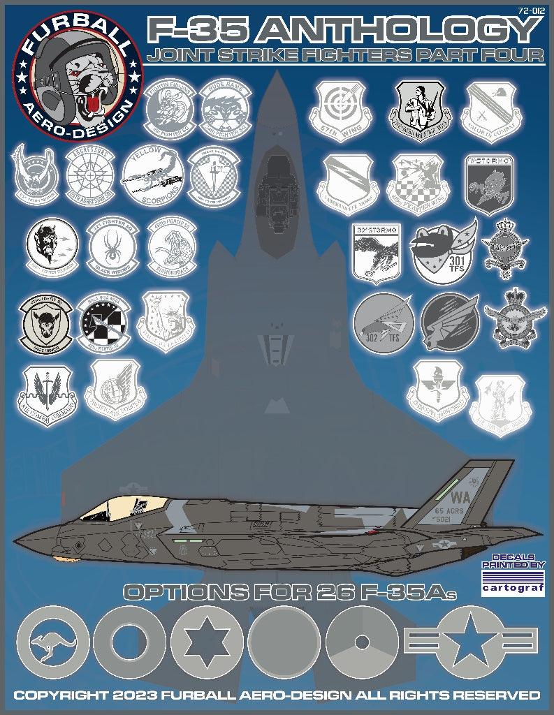 Furball Aero-Design 72-012 1:72 F-35 Lightning II Anthology Part IV