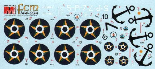 FCM decals 144-034 1:144 Consolidated PBY-5A Catalina