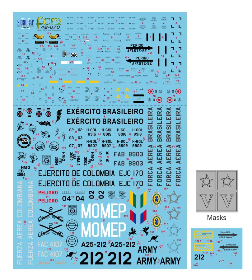 FCM 48070 1:48 Sikorsky H-60 Blackhawk