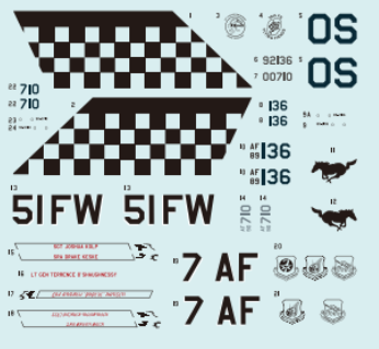 FabScale Studio FD48005 1:48 Lockheed-Martin F-16C 51st FW Osan Air Base 2024