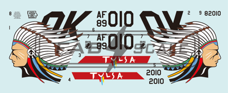 FabScale Studio FD48099 1:48 F-16CM Blk 42 Oklahoma ANG (Part 1)  Photo-etched Parts Included
