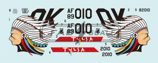 FabScale Studio FD72099 1:72 F-16CM Blk 42 Oklahoma ANG (Part 1)  Photo-etched Parts Included