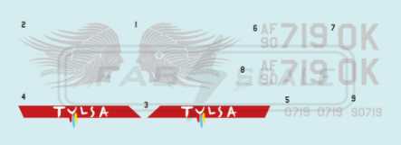 FabScale Studio FD72101 1:72F-16CM Blk 42 Oklahoma ANG (Part 2) Photo-etched Parts Included