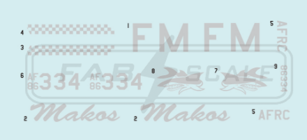 FabScale Studio FD72107 1:72 Lockheed-Martin F-16C Block 30 Florida ANG Homestead AFB 2025
