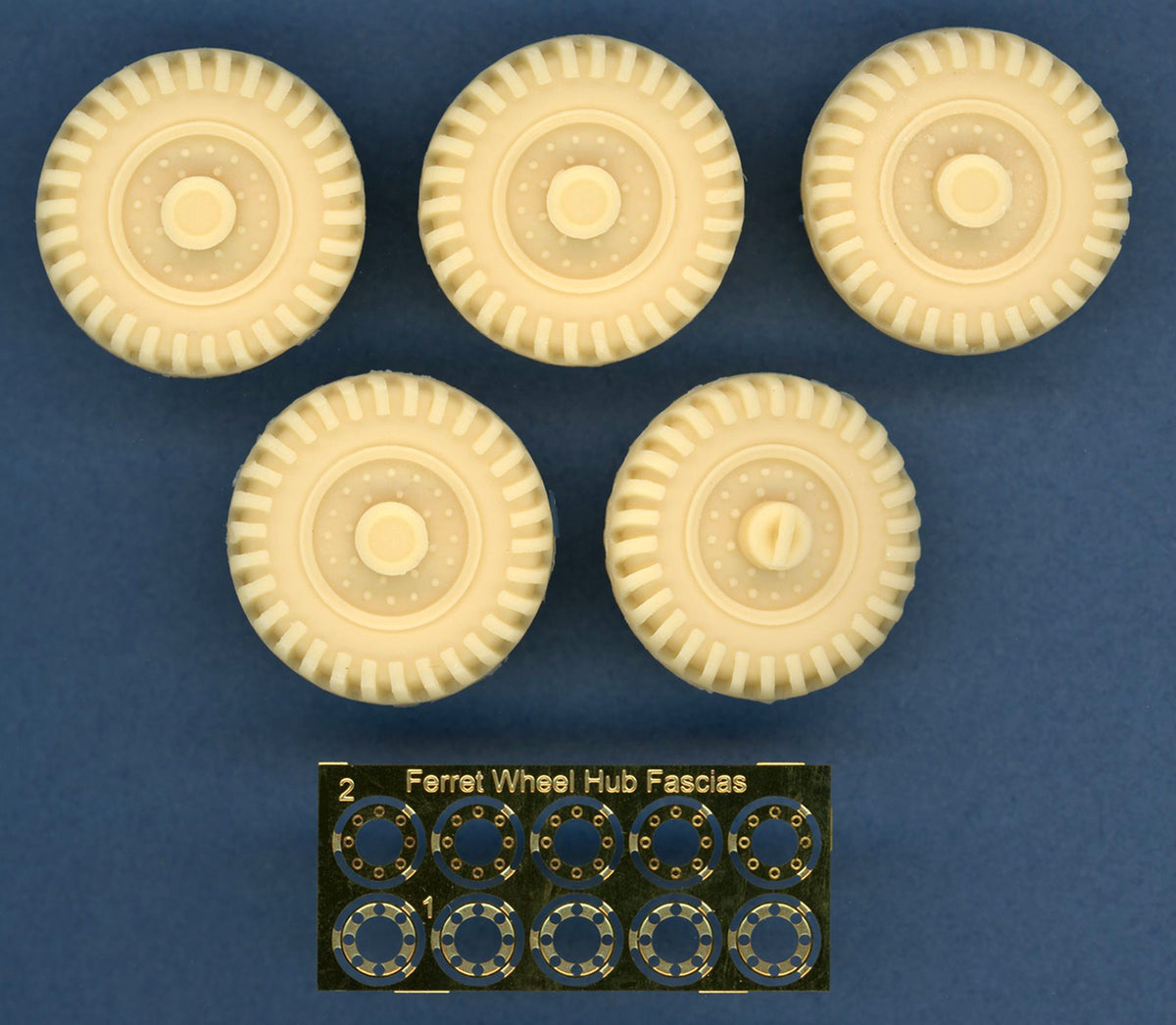 Flightpath UK 35002 1:35 Replacement Wheel Set for Airfix Ferret Scout Car Mk.2