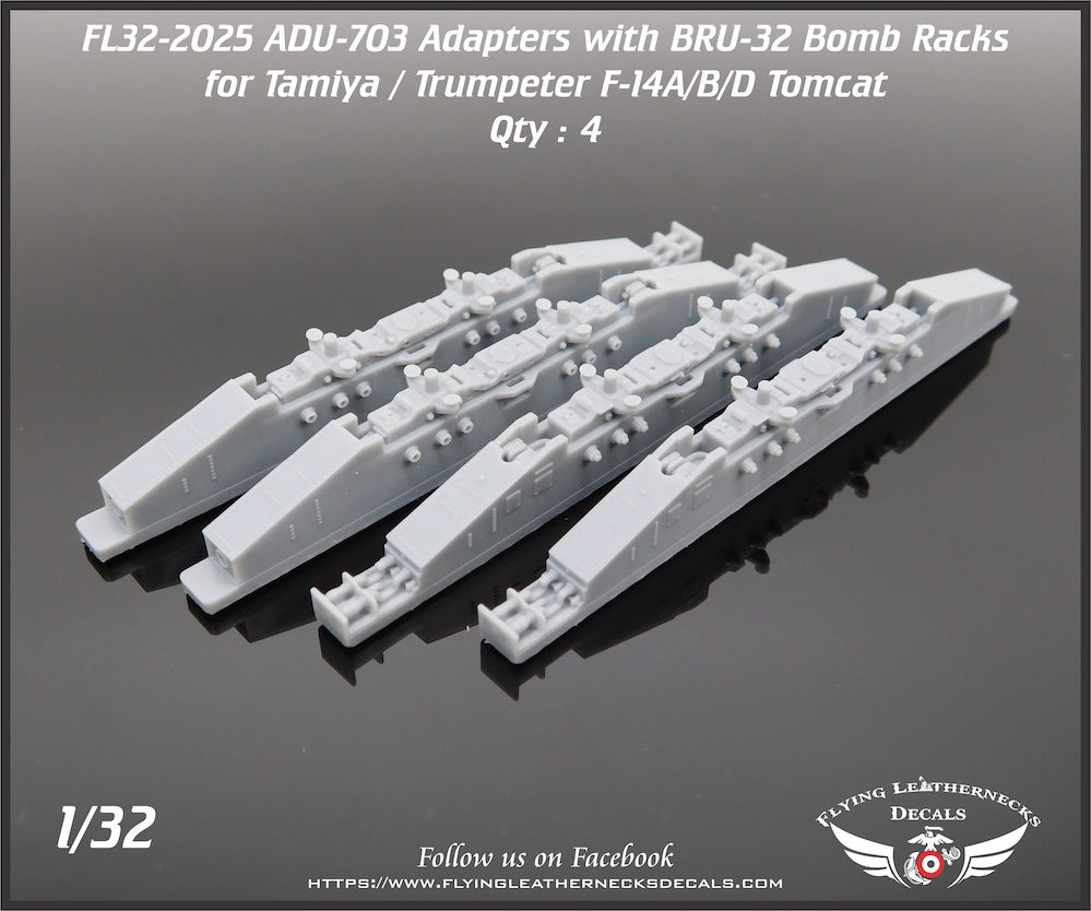 Flying Leathernecks FL32-2025 1:32 F-14A/F-14B/F-14D Tomcat Bomb Racks