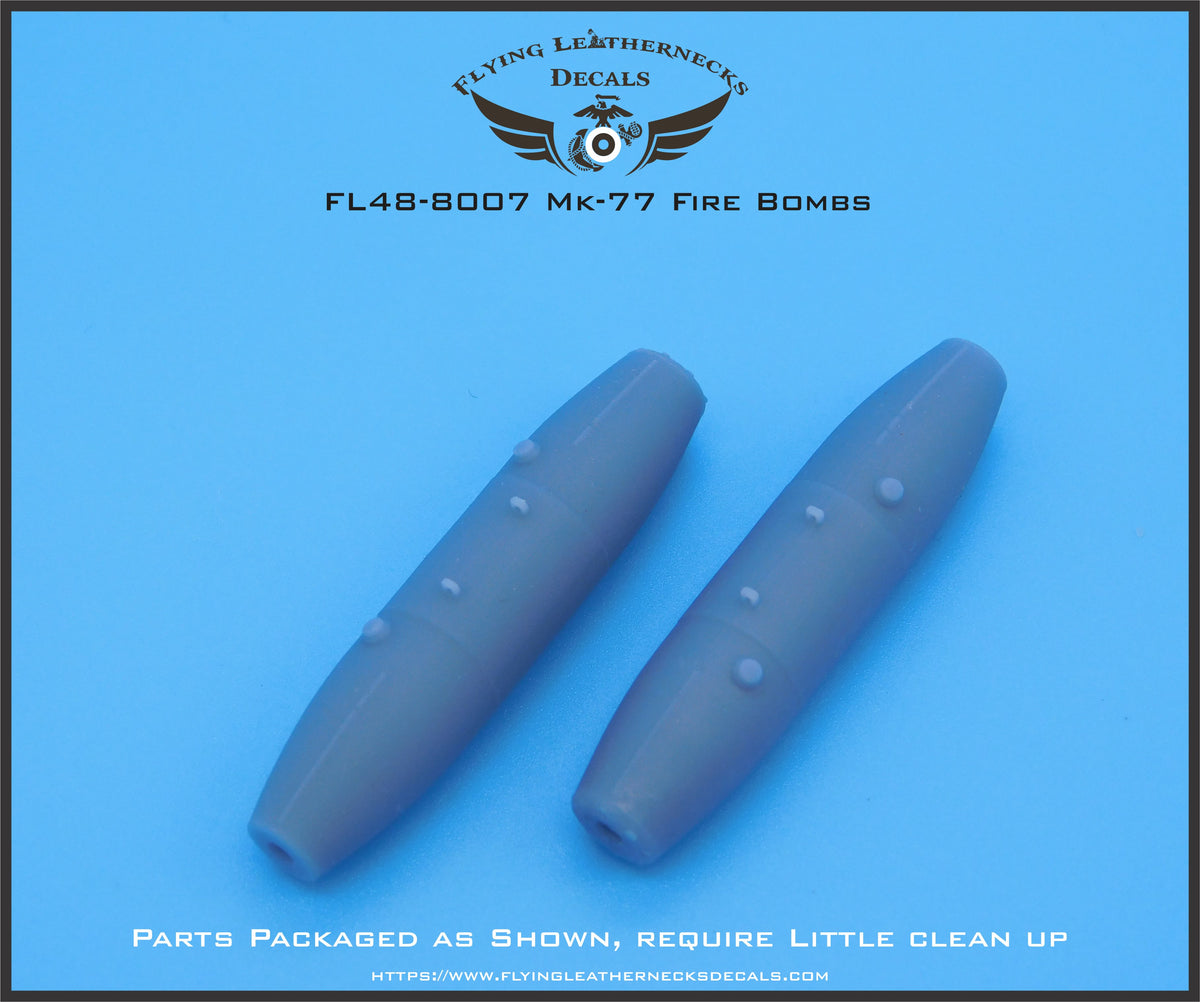 Flying Leathernecks FL48-8007 1:48 Mk-77 fire bomb (2) 3D-Printed