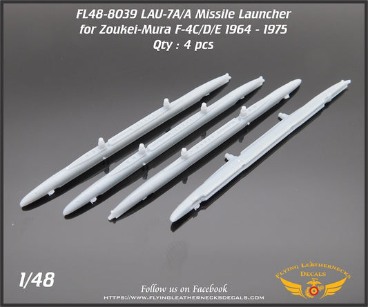 Flying Leathernecks FL48-8039 1:48 LAU-7A/A missile launcher F-4C/F-4D/F-4E Phantom