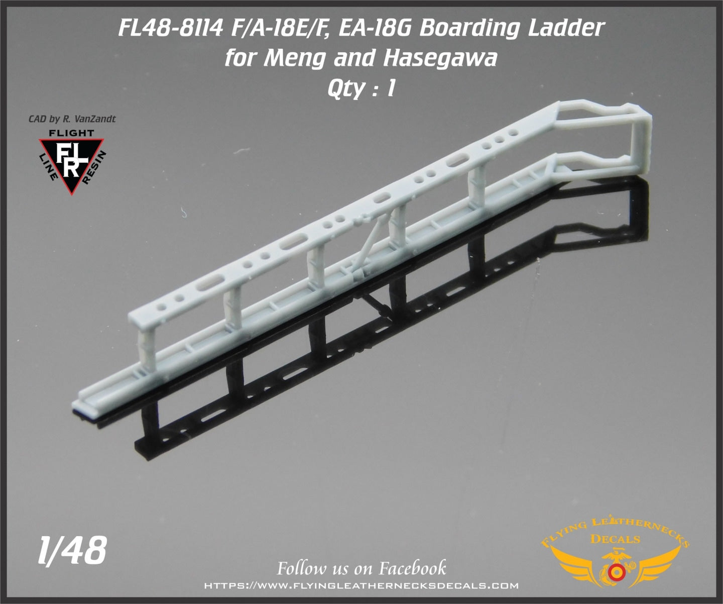Flying Leathernecks FL48-8114 1:48 f/a-18e/f/a-18f, ea-18g boarding ladder.