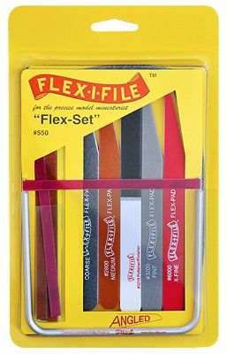 Flex-I-files 550 - Flex-Set "Complete Finishing Set"