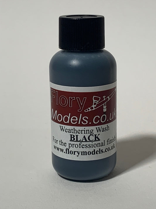 Flory Models W001 - 50ml Black Weathering Wash