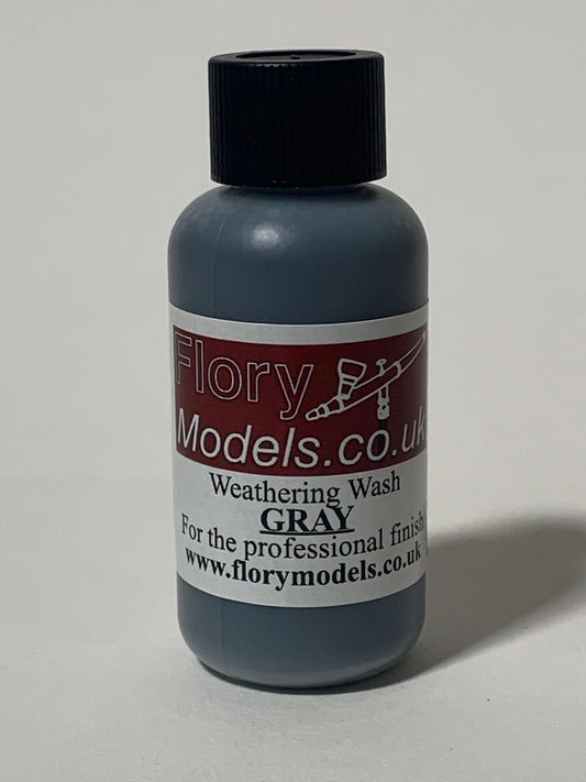 Flory Models W007 - 50ml Grey Weathering Wash