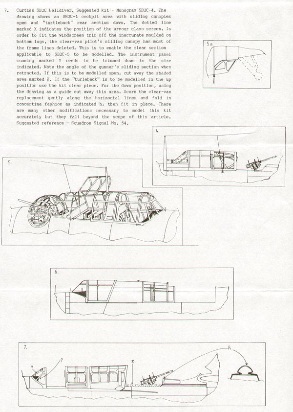 Falcon CV0748 1:48 USN Post WWII part 1 canopies