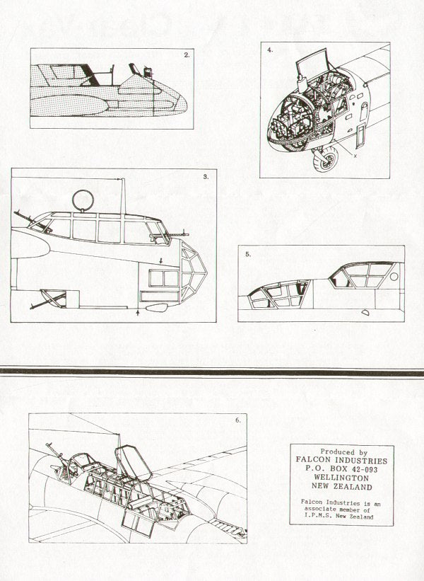 Falcon CV1448 1:48 Luftwaffe WWII canopies