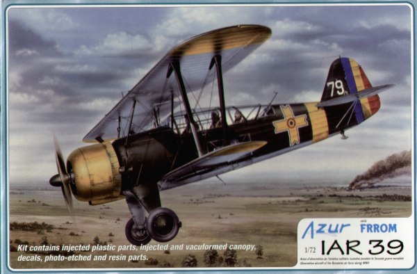 Frrom-Azur FR001 1:72 IAR-39 biplane