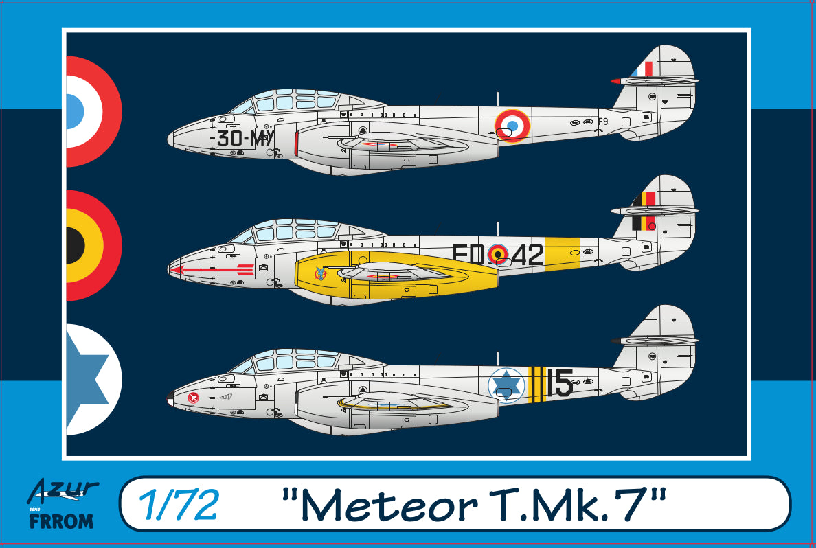 Frrom-Azur FR045 1:72 Gloster Meteor T Mk.7