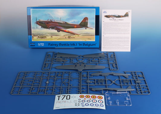 Frrom-Azur 0046 1:72 Fairey Battle Mk.I in Belgium