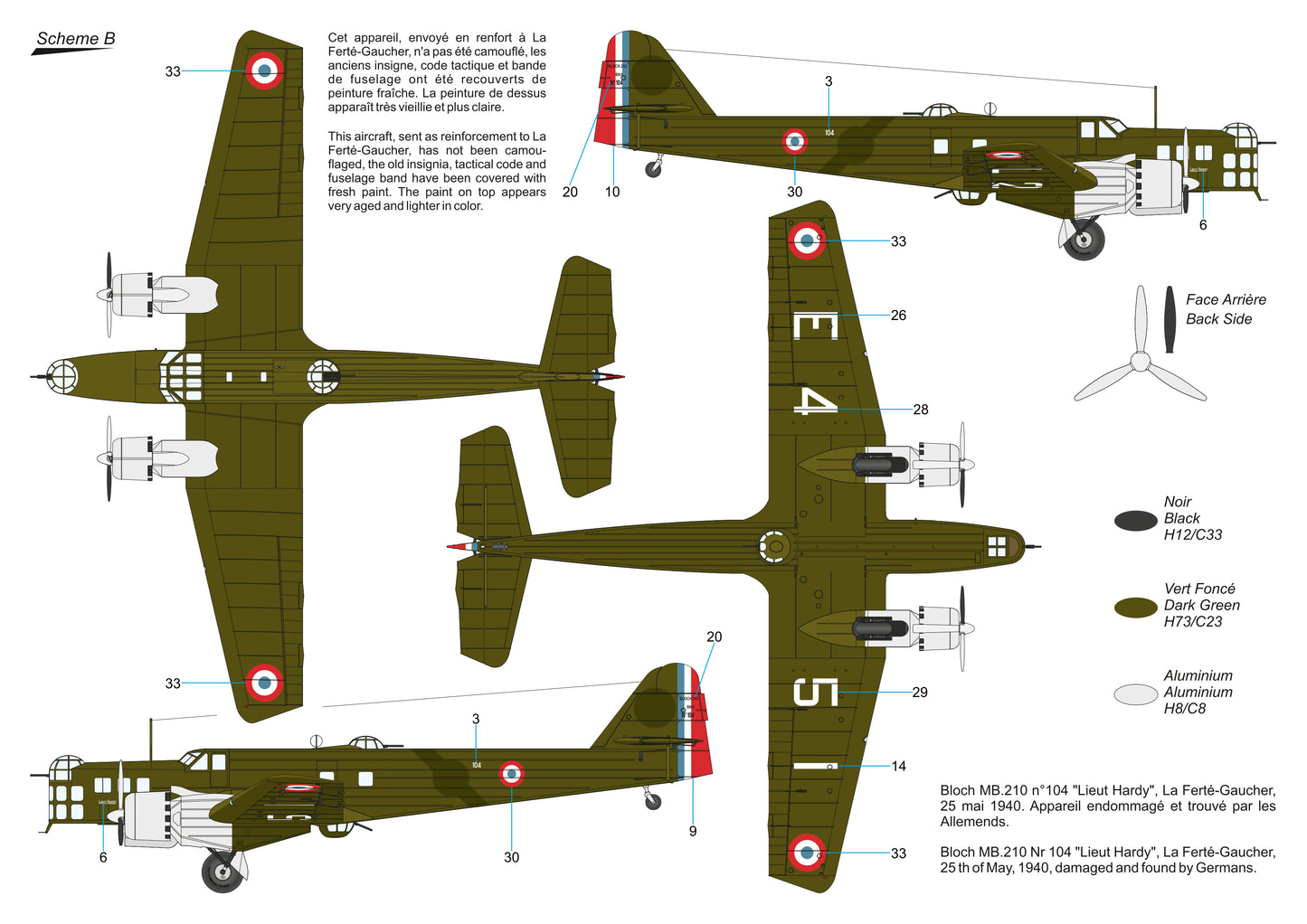 Frrom-Azur 0056 1:72 Bloch MB.210
