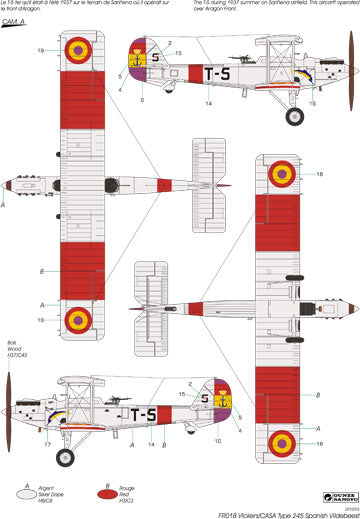 Frrom-Azur FR018 1:72 Vickers-Casa Type 245 'Spanish Vildebeest'