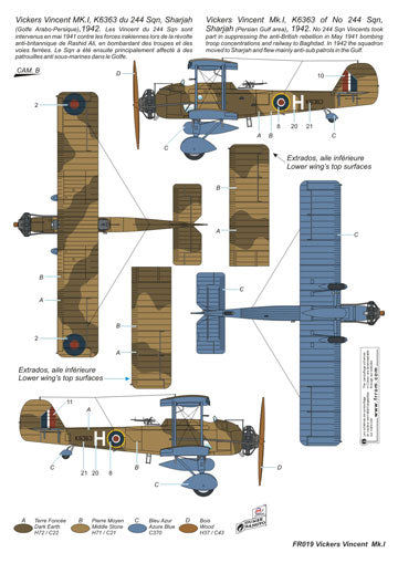 Frrom-Azur FR019 1:72 Vickers Vincent